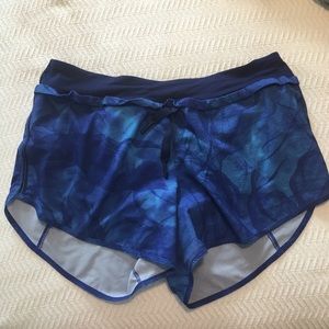 Blue Lululemon Shorts